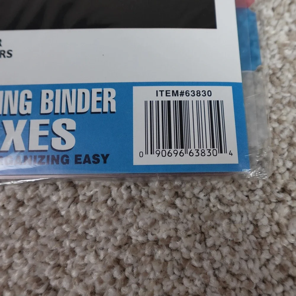 Betterline 8 Tab Ring Binder Indexes Poly Dividers Assorted Colors 63830 NEW